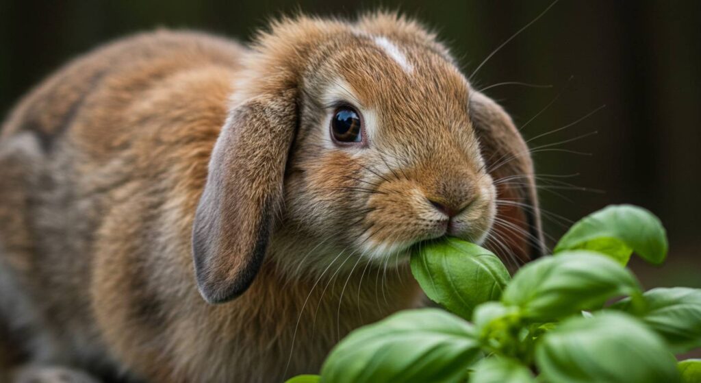 is basil safe for rabbits

