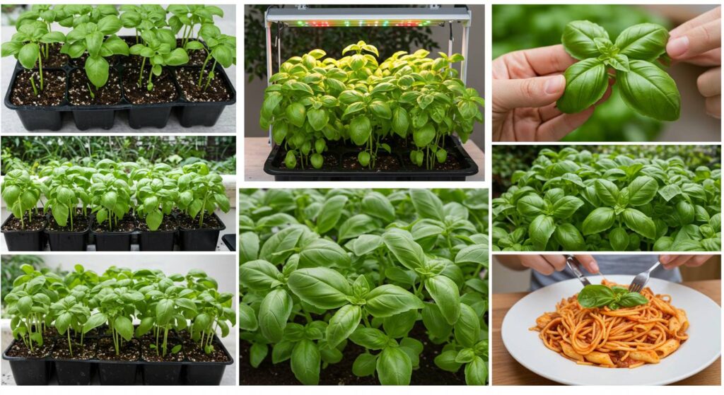 is it better to grow basil inside