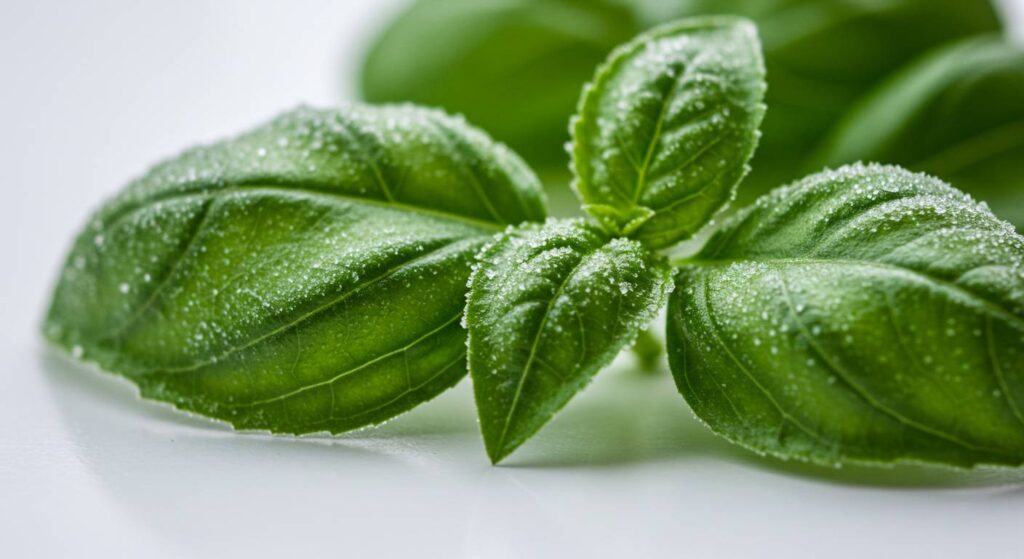 is it okay to freeze basil leaves whole
