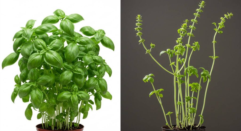 is pinching basil sprouts beneficial before transplant

