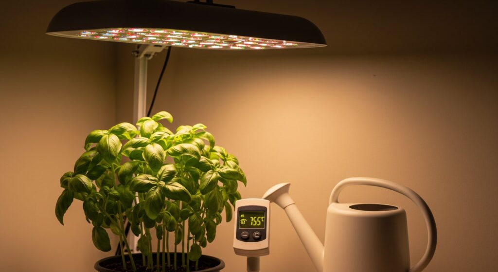 keeping basil alive indoors winter
