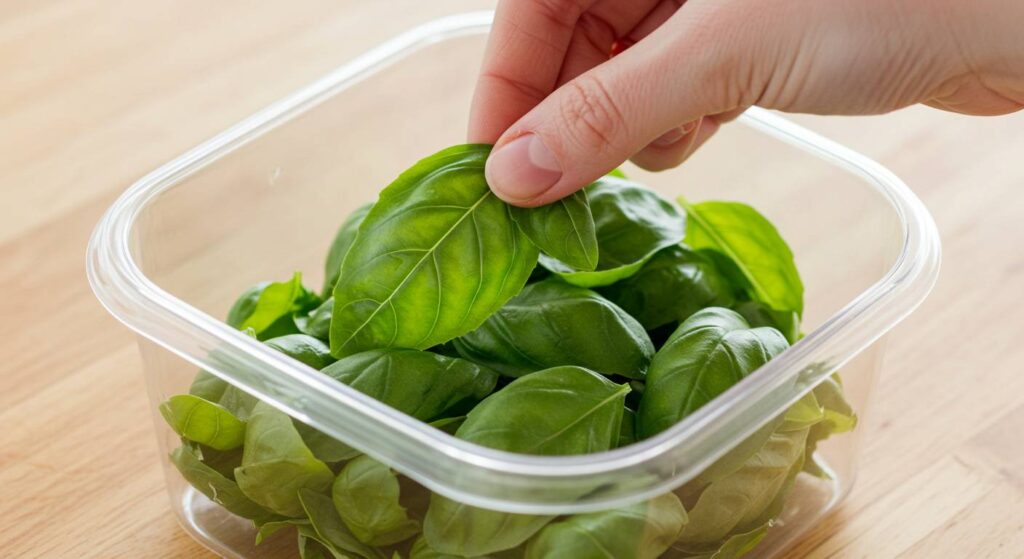 keeping basil fresh during winter

