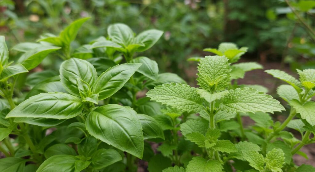 Can I Plant Basil And Lemon Balm Together