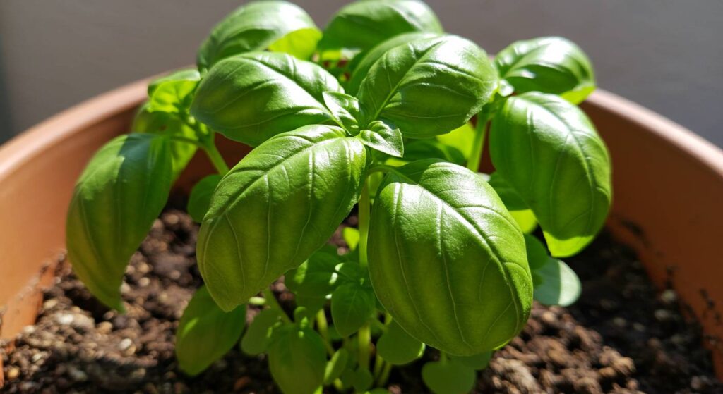 maintaining basil health
