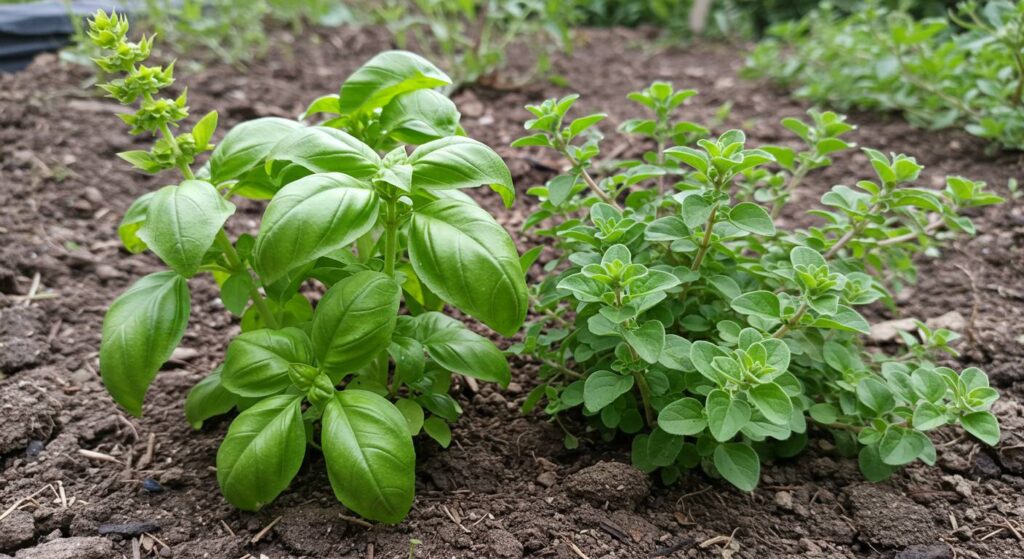 Can I Plant Basil And Oregano Together