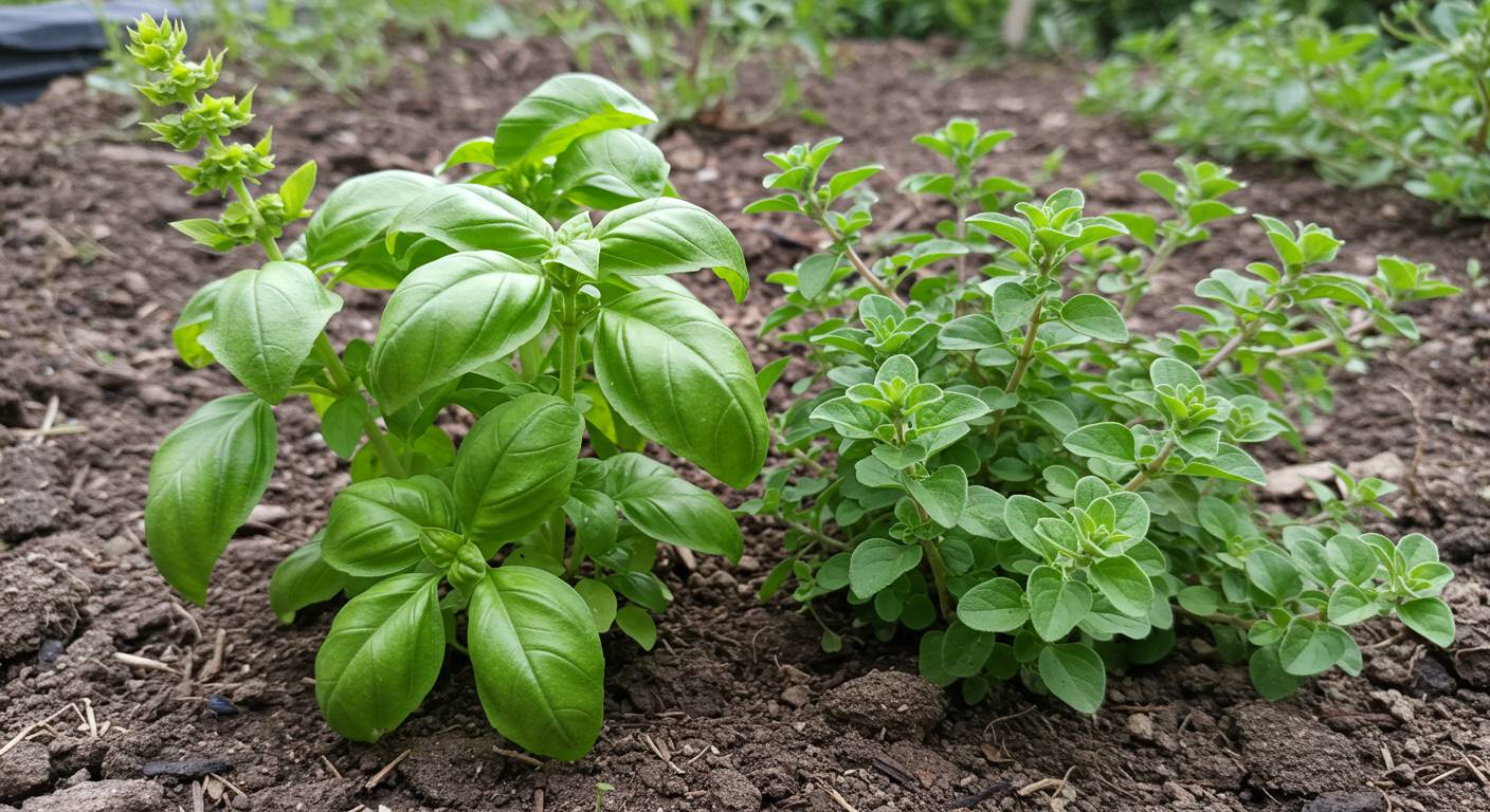 Can I Plant Basil And Oregano Together