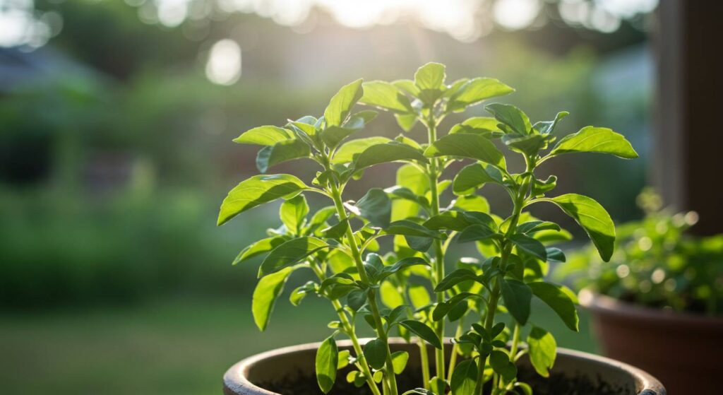 multiply thai basil with cuttings
