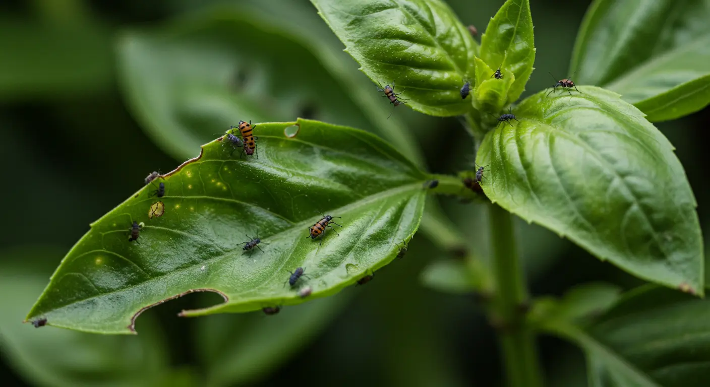 how to keep bugs off basil naturally