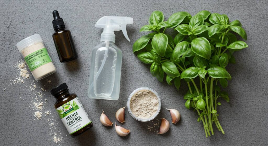 natural pest remedies for basil
