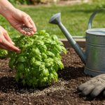 how to fertilize basil naturally