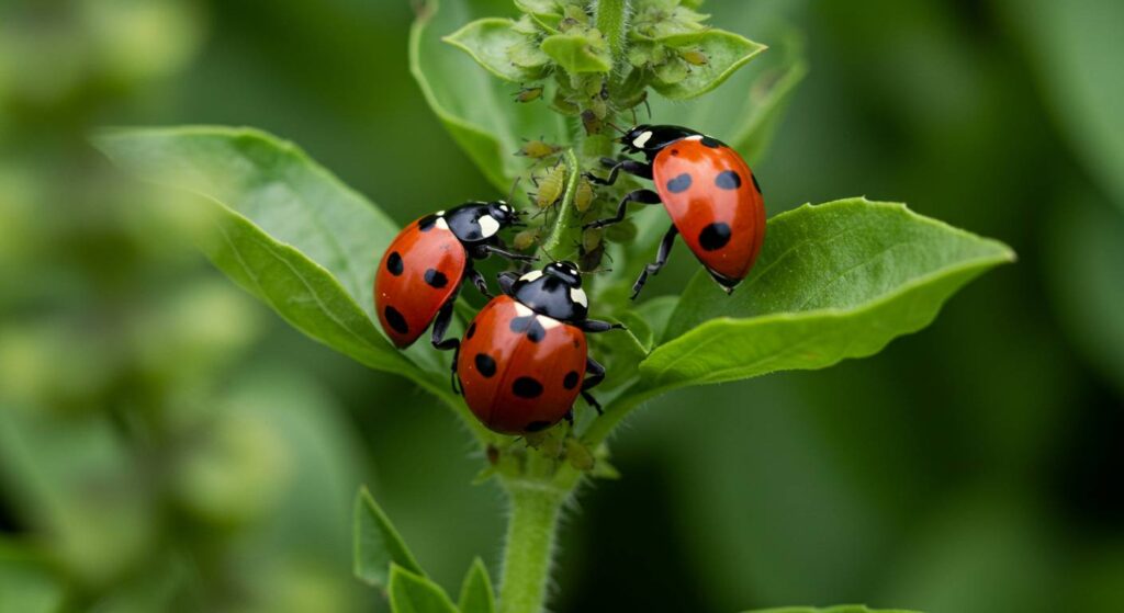 how to get rid of aphids on basil plant