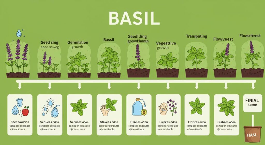 outdoor basil planting schedule
