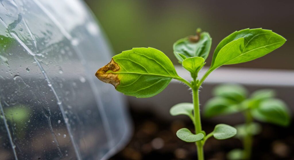 outdoor cultivation of basil seeds
