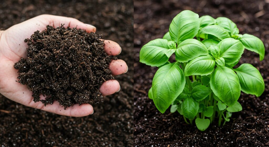 best soil for basil plant care