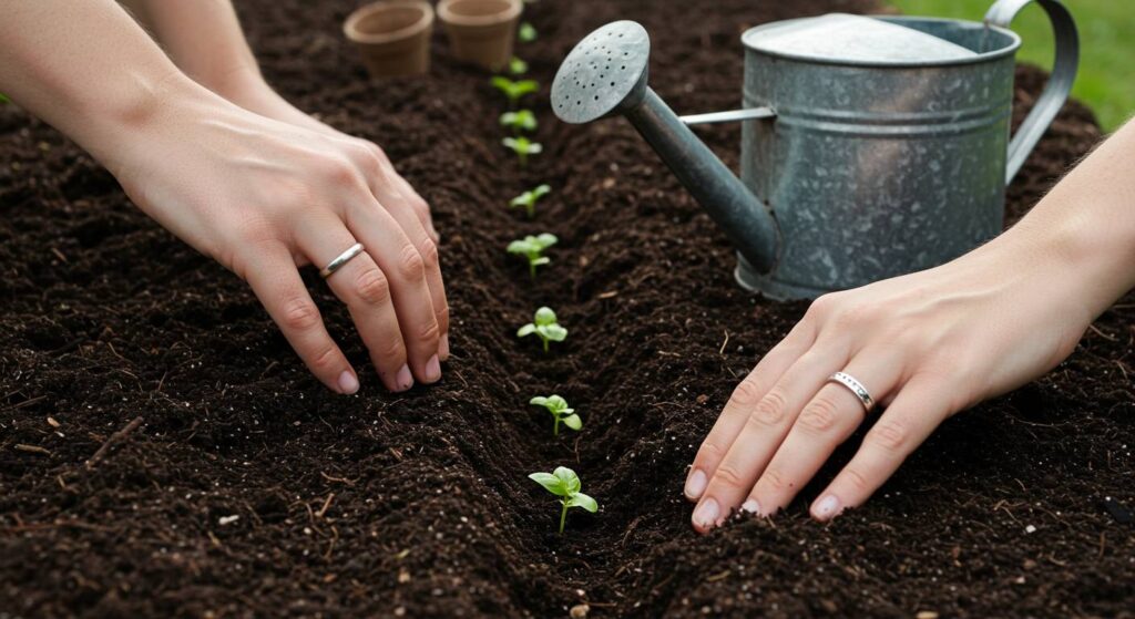 can you plant basil seeds outside