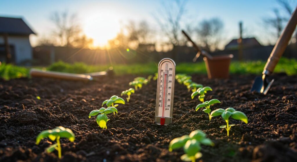 planting basil seeds outdoors

