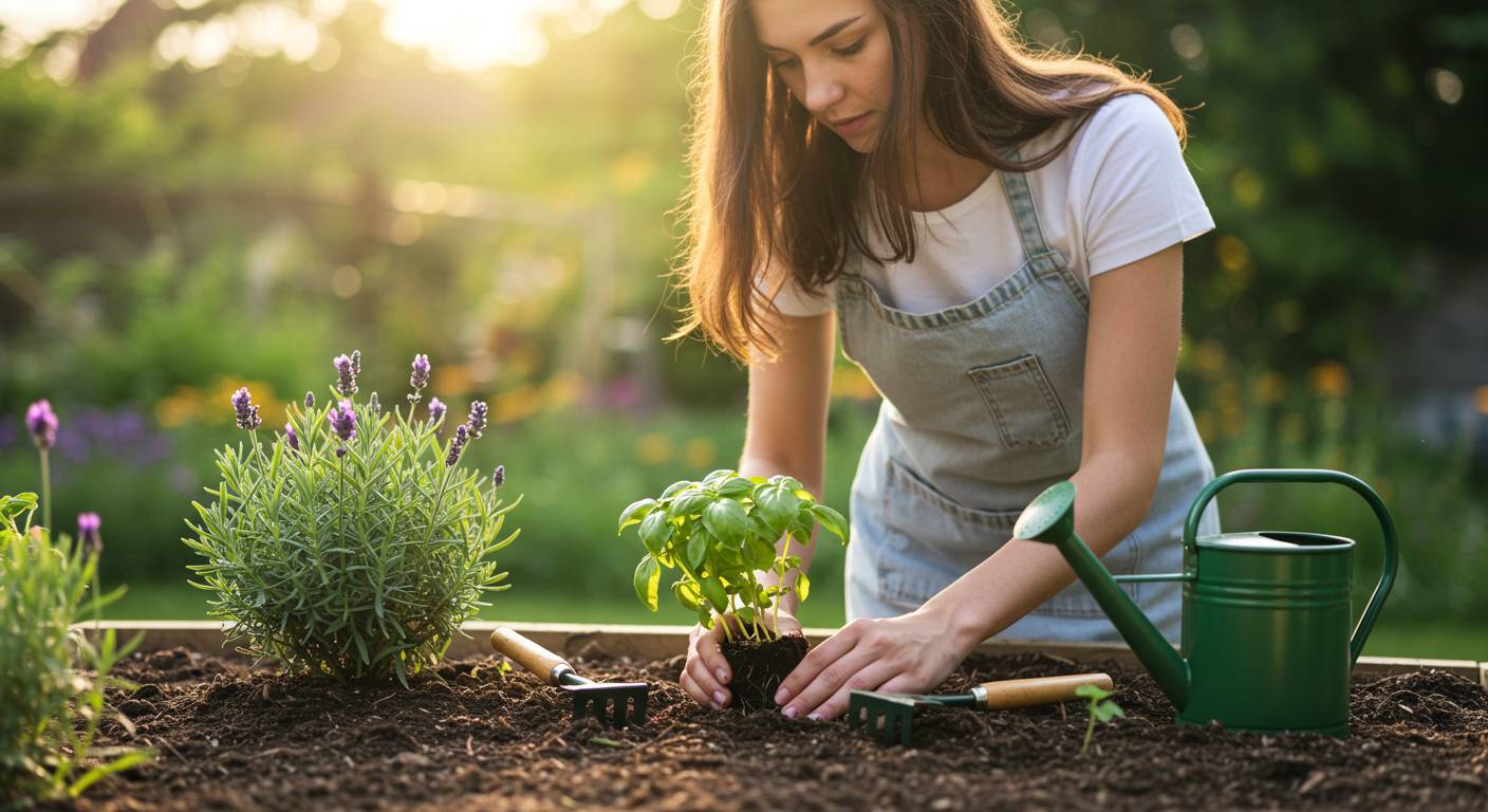 Can I Plant Basil And Lavender Together