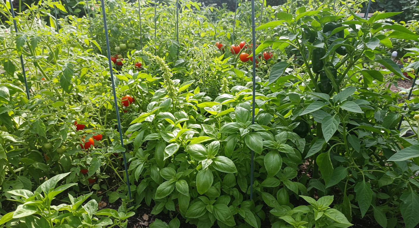 basil plant care companion plants