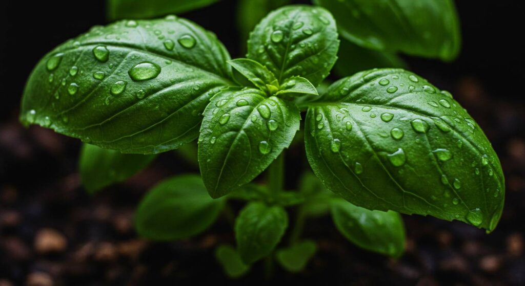 proper basil hydration
