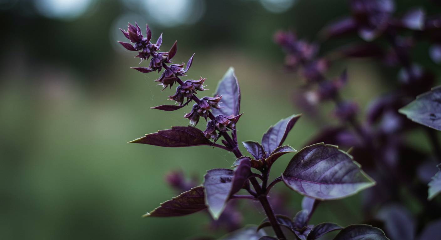 why is my purple basil turning green