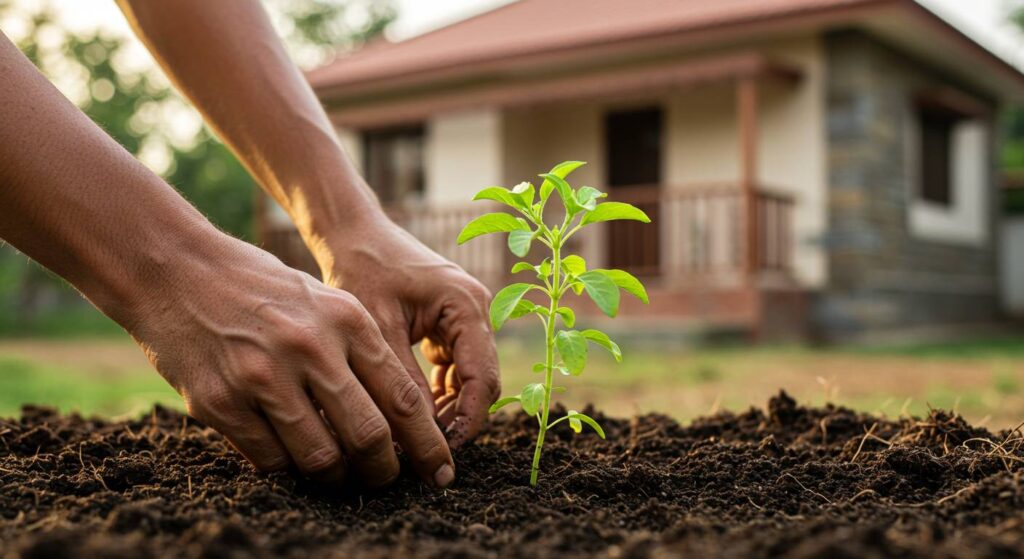 purpose of planting tulsi
