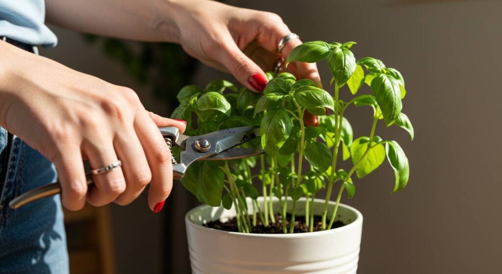 raising basil from seed at home

