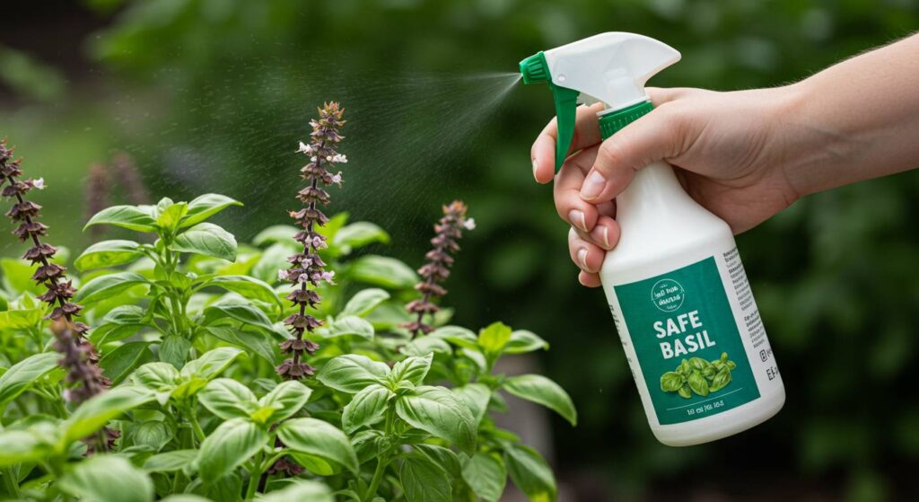 safe aphid killer for basil

