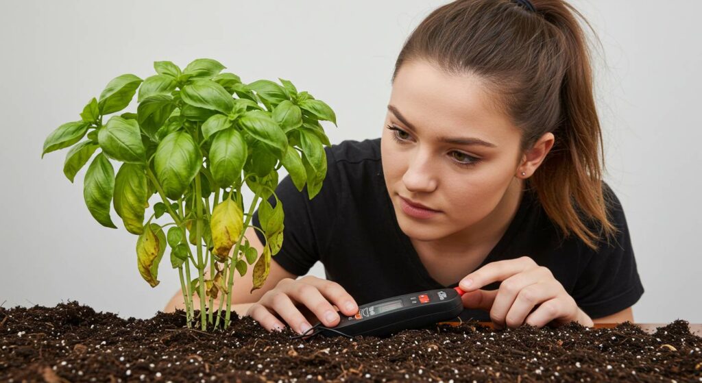 soil acidity and basil
