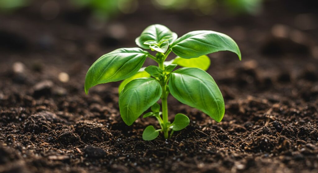 soil mix for healthy basil

