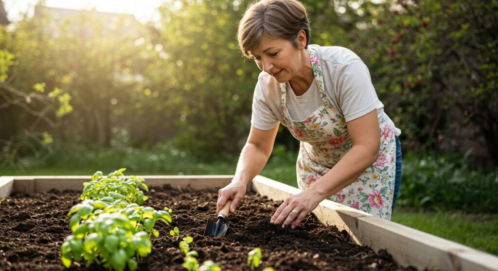 soil temperature for basil planting
