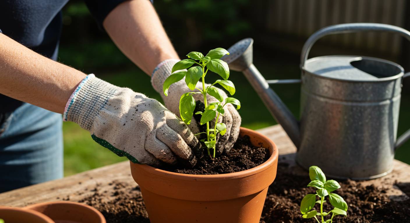 basil plant care beginner tips