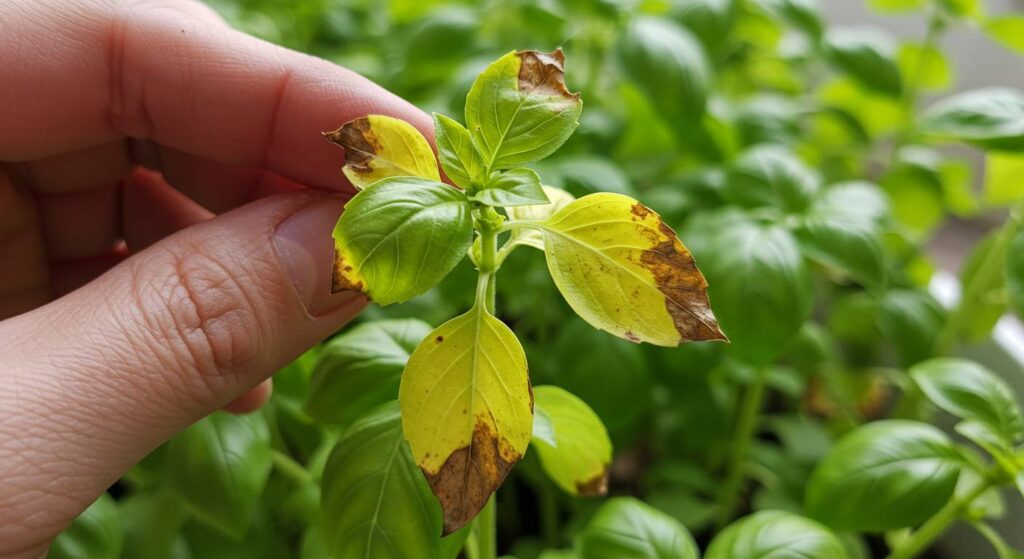 starting basil from cuttings at home
