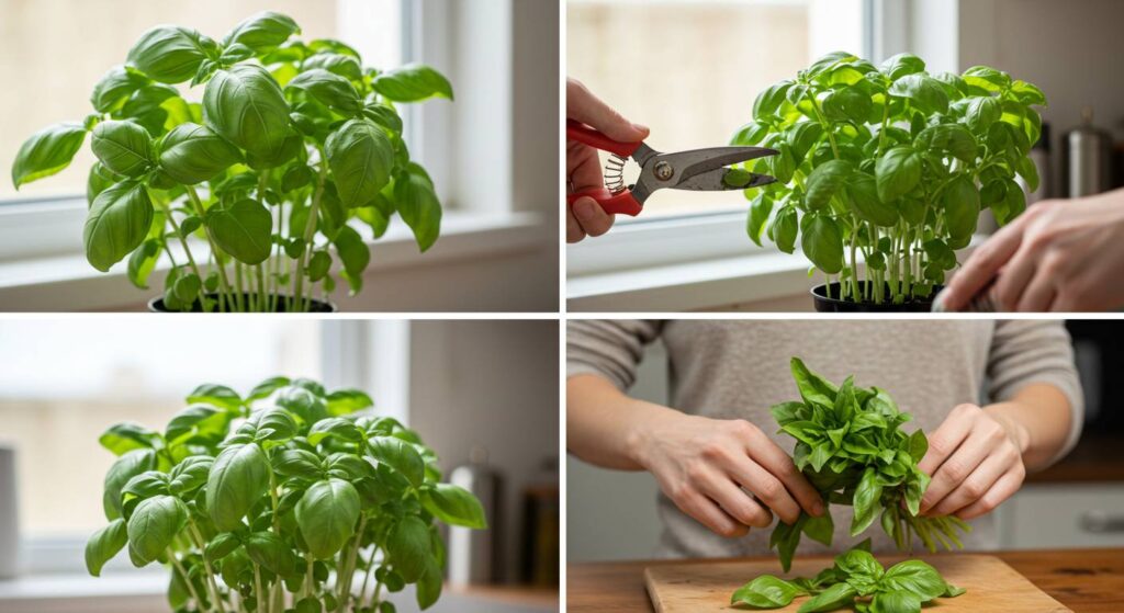 successful indoor basil growing