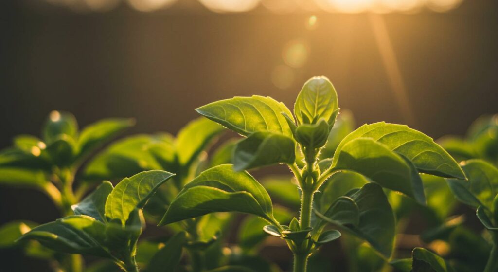 summer basil planting
