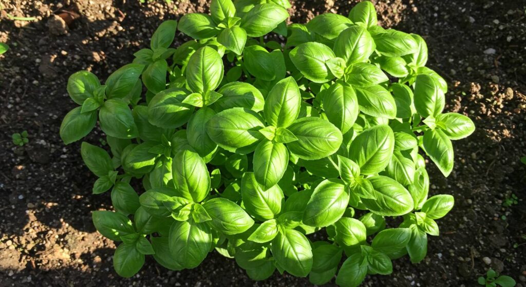 sunlight for basil plants
