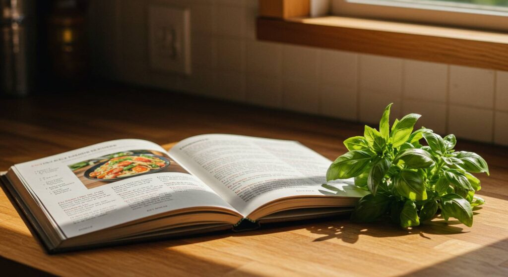 tablespoons of basil from a handful
