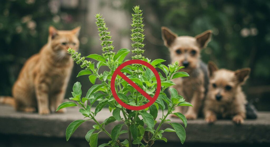 thai basil bad for animals
