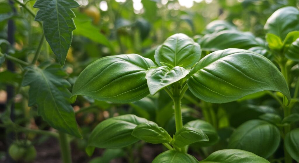 tomato feed for basil
