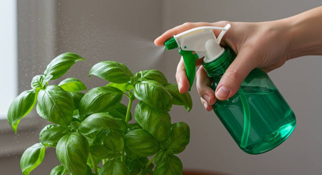 treating basil plant infections

