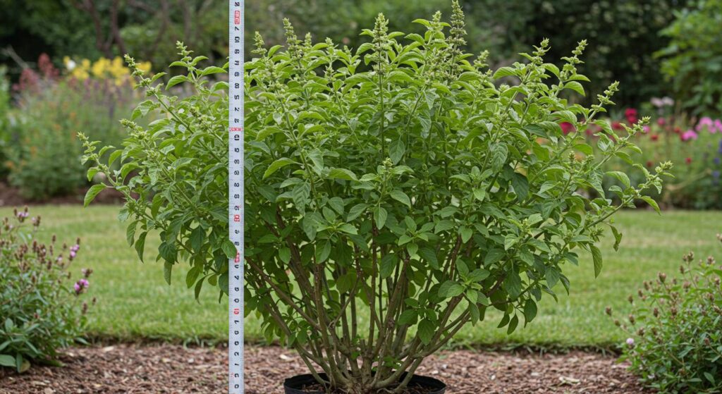 tulsi plant physical characteristics

