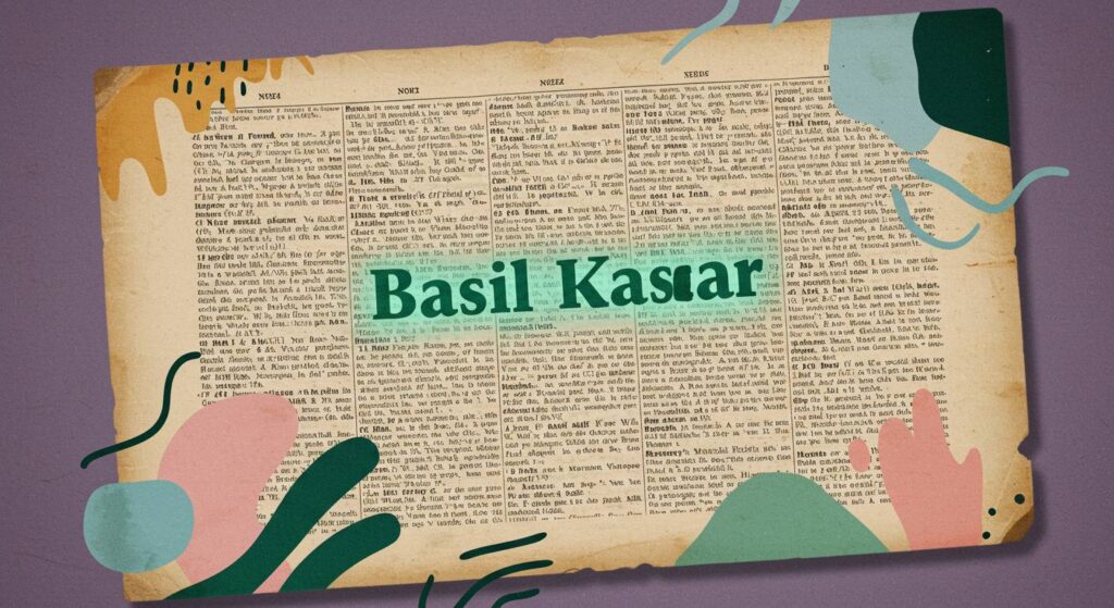 what does basil kasar mean
