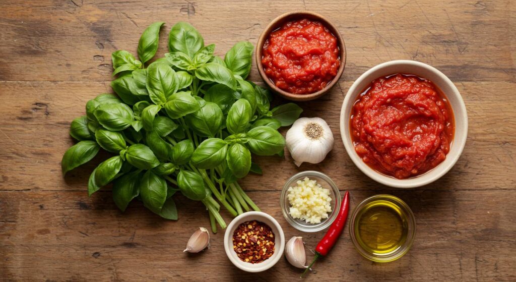 what herbs are in arrabbiata sauce
