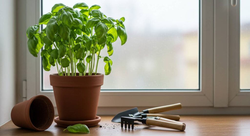 why my basil plant is failing
