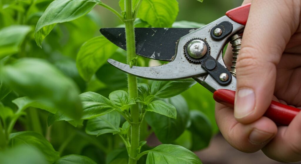 will basil plant grow back after cutting