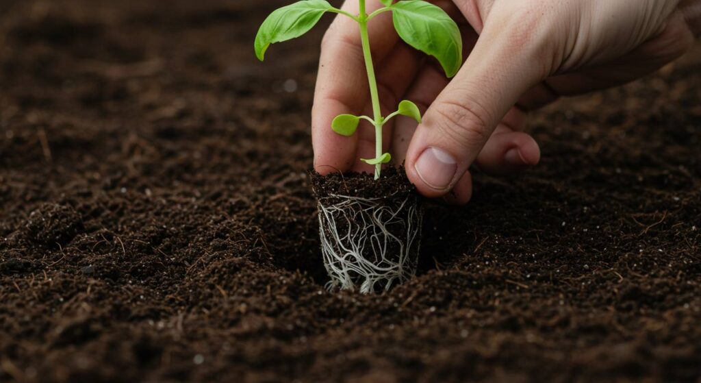 will hydroponic basil survive in soil
